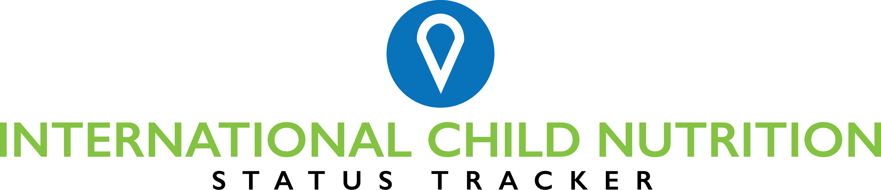 Logo, International Child Nutrition Status Tracker